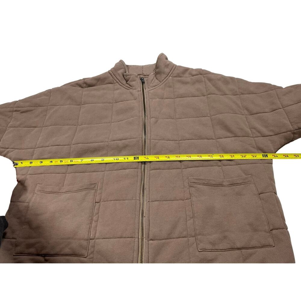 Bobi Los Angeles Quilted Jacket in Hazelnut | Size S | NWT | Neutral Minimalist - Picture 6 of 8